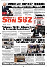 SİİRT’TE SON SÖZ
