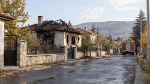 Kulu’da Kozanlı Mahallesi’nde Ev Yangını